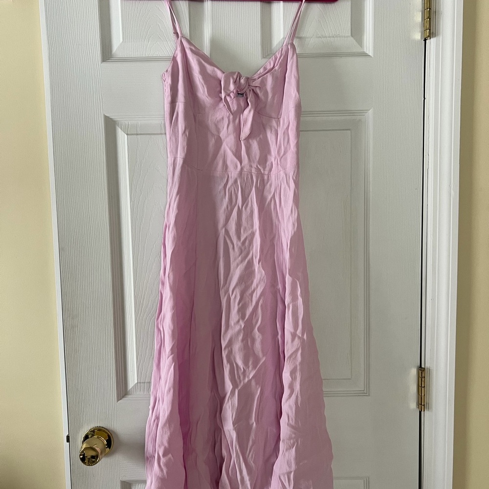 Yumi Kim Light Pink Midi Dress